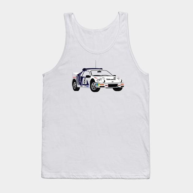 Ford RS200 Group B Tank Top by kindacoolbutnotreally